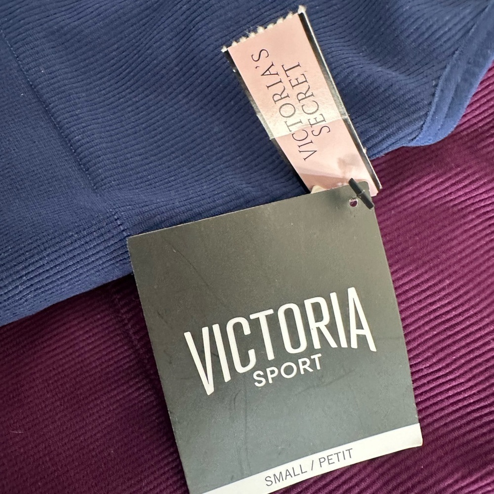 2 Women's Sport Blue and Purple Tops from Victoria’s Secret size S - Picture 5 of 5